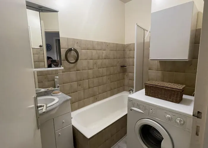 アパート Horizon Bleu With Terrace In サント・マキシム